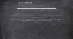 Desktop Screenshot of contrariantrader.com